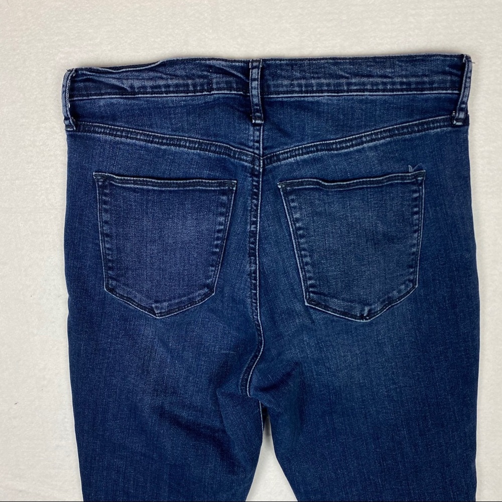 Gap True Skinny High Rise Stretch Dark Wash Denim - Picture 5 of 7